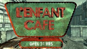 FO3 L'enfant Café sign.jpg
