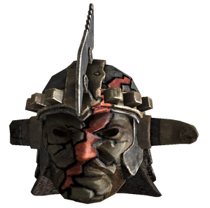 Marked beast face helmet.png