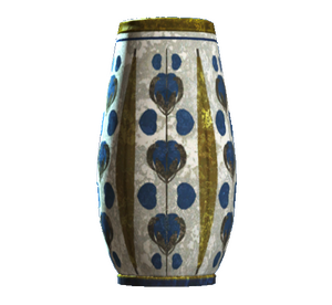 Empty floral rounded vase.png