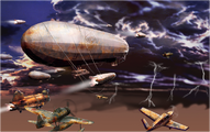 The airship accident