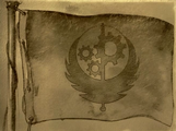 The MWBoS flag, in all the endings but for the Bad Karma Ending.