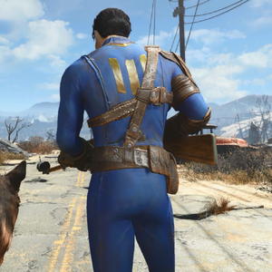 Fo4 armored Vault 111 jumpsuit trailer.png