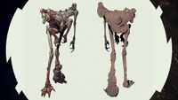 Wendigo colossus concept art