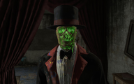 Oswald der Ungeheuerliche, a glowing ghoul who worked as a magician