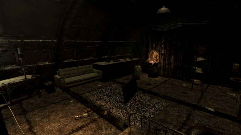 Datei:Abandoned shack Goodsprings interior.jpg