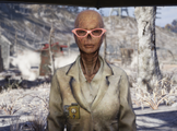 Bethy Mangano, a female ghoul added in Wastelanders