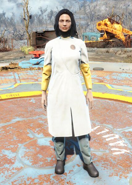 Datei:Institute division lab coat yellow.jpg