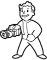 Das nicht benutzte PipBoy Icon.