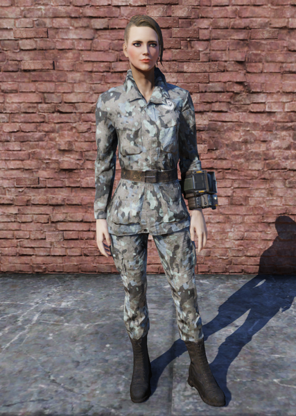 Datei:FO76 Brotherhood Fatigues Female.png