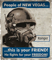 RNK Propaganda zeigt den Ranger-Helm
