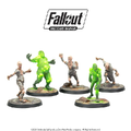 Feral ghouls and glowing ones in Fallout: Wasteland Warfare