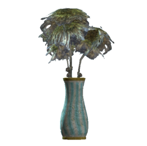 Teal flared vase.png