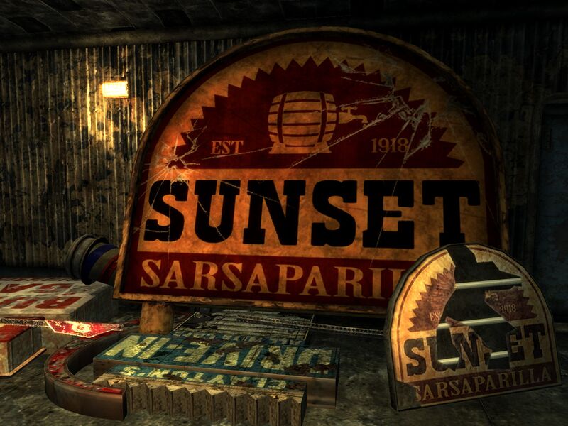 Datei:MOW Sunset Sarsaparilla sign.jpg