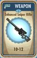 Enhanced sniper rifle card