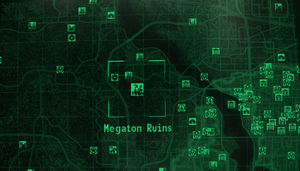 Fo3 Megaton Ruins map.png