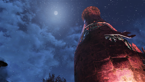 FO76 Soda bottle gazing at the moon.png