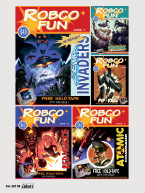 Art of Fallout 4 RobCo Fun collage.png