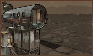 Toxic wasteland shelter und The Last Stand