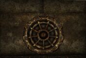 Vaulttür (im Normalspiel nicht zu sehen)