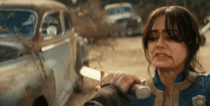 FOTV Lucy gets her hand mutilated.gif