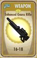 Enhanced Gauss rifle card