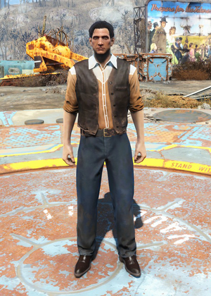 Fo4OrangeShirtWesternOutfit.png