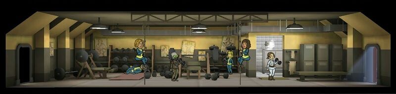 Datei:Falloutshelter weightroom 3rooms lvl2.jpg