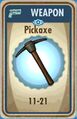 Pickaxe card