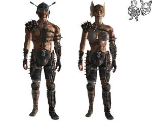 Raider painspike armor.png