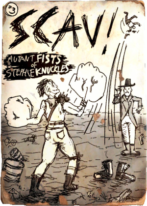 SCAV! Issue 3 Mutant Fists of Stephie Knuckles.png
