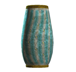 Empty teal rounded vase.png