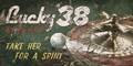 Lucky 38 billboard advertisement