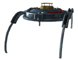 Spider drone just before detonation