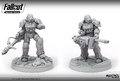 Figuren aus dem Spiel Fallout: Wasteland Warfare