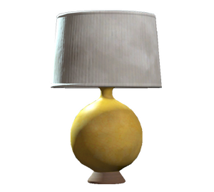 Yellow table lamp.png