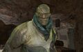 Dr. Brian Virgil, a friendly super mutant in the Glowing Sea