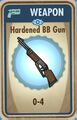 Hardened BB gun card