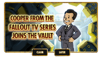 Banner, um Cooper für den eigenen Vault zu beanspruchen