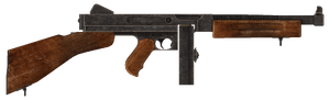 .45 Auto submachine gun with the drum magazine modification.png