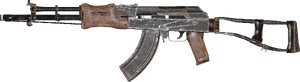 FO76 Chinese assault rifle back.png