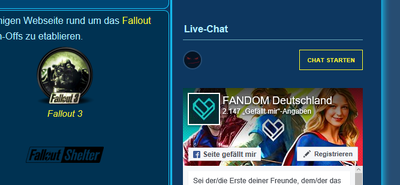 Hauptseite mit fandom-facebook